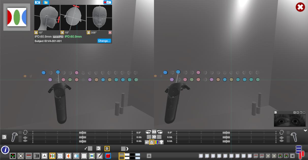 Evrisia Farnsworth D-15 colour vision test